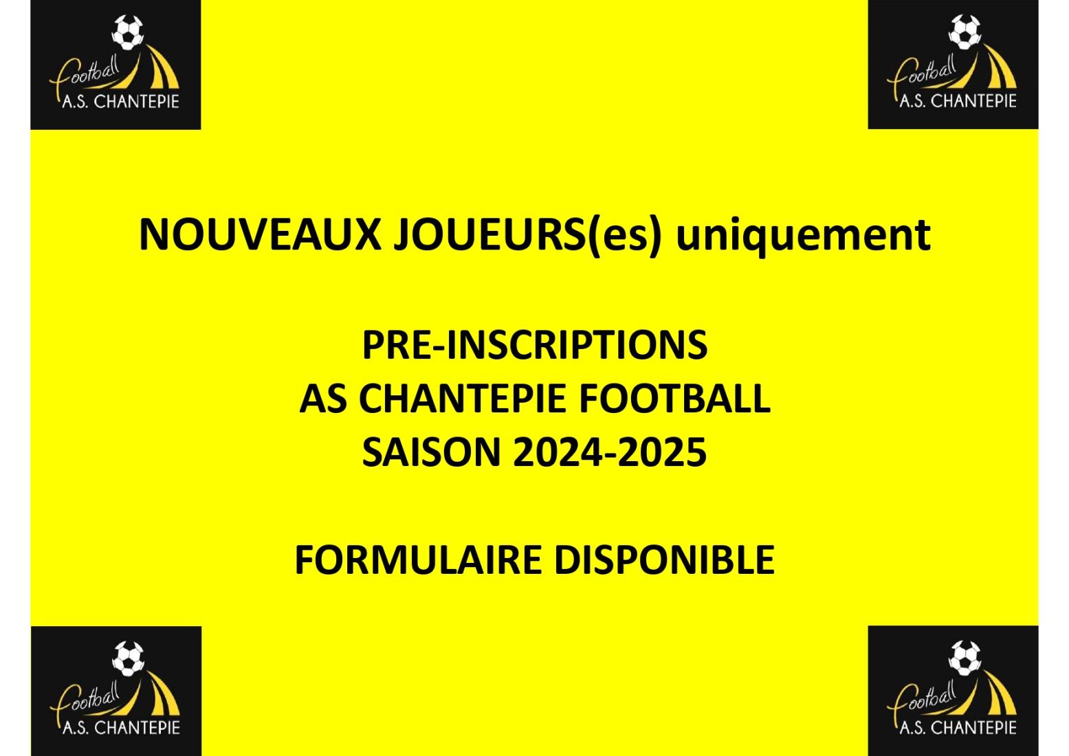 Fanion De Club AS Chantepie Foot (France) - Tissu, Multicolore, Neuf
